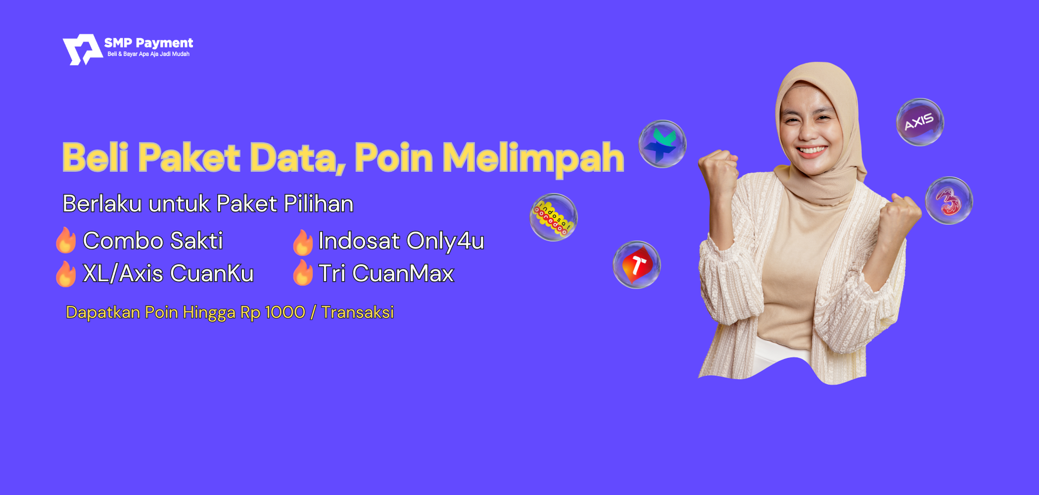 Beli Paket Data Poin Melimpah