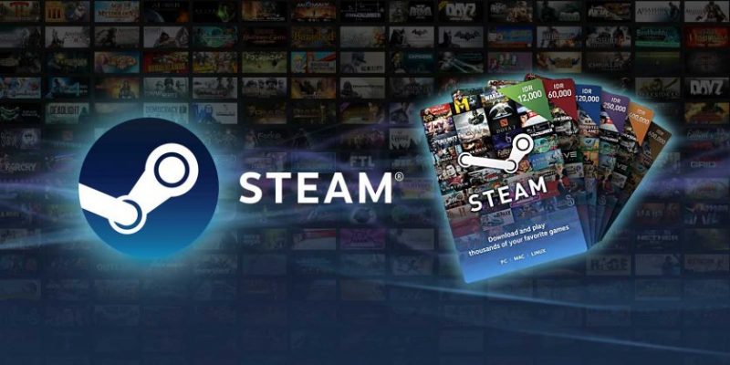 Voucher Games STEAM WALLET IDR - Steam Wallet Code Rp 6.000